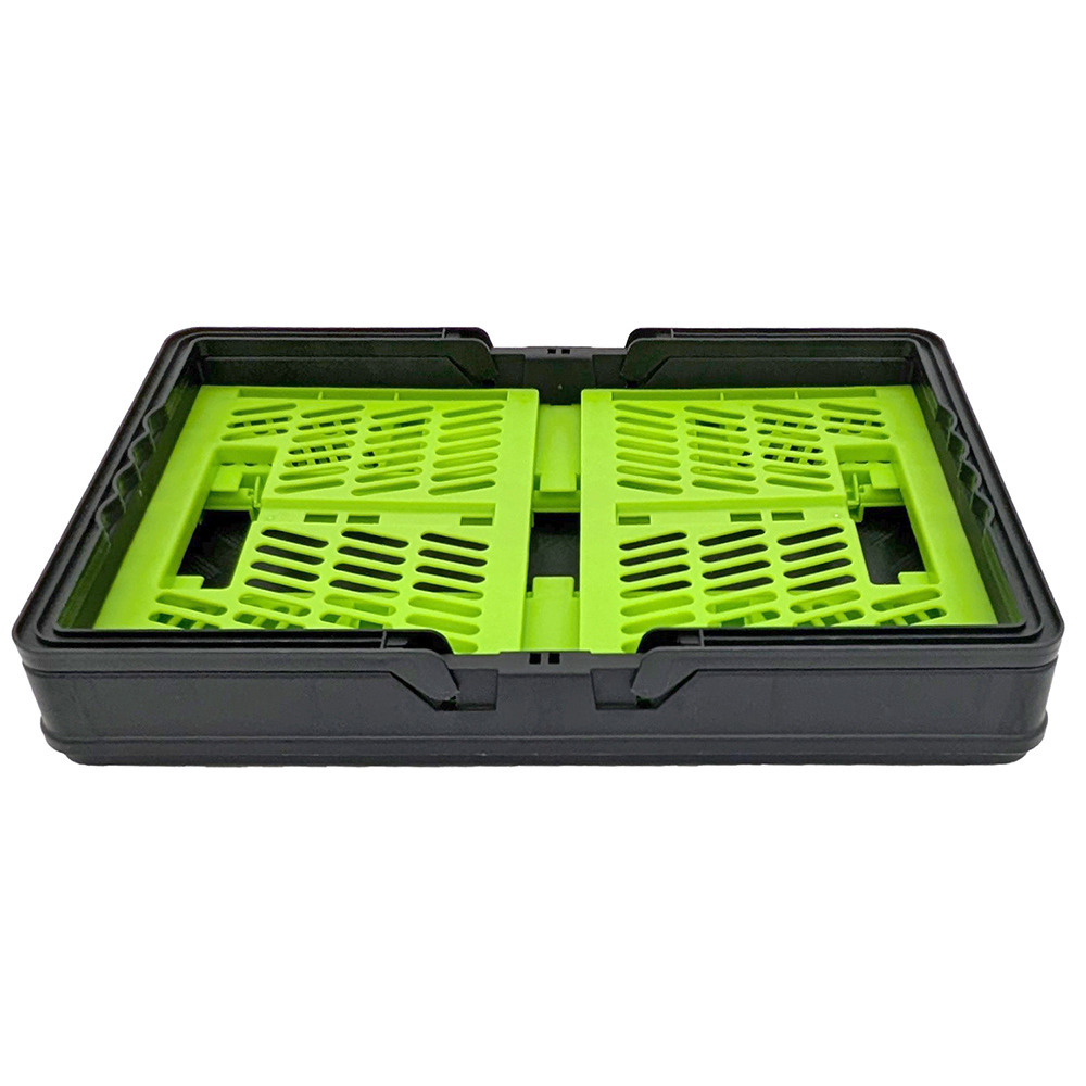 折りたたみコンテナ 詳細画像 グリーン×ブラック 3