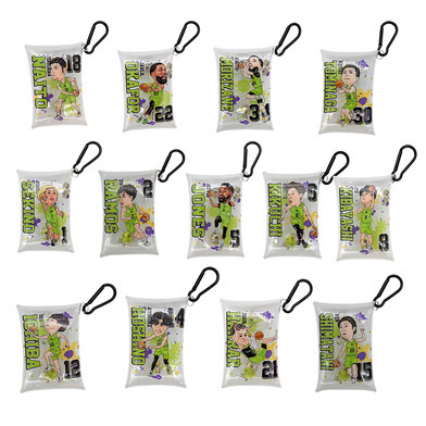 選手カートゥーンシリーズ　マルチクリアケース