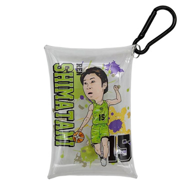 選手カートゥーンシリーズ　マルチクリアケース