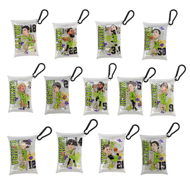 選手カートゥーンシリーズ　マルチクリアケース