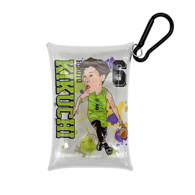 選手カートゥーンシリーズ　マルチクリアケース