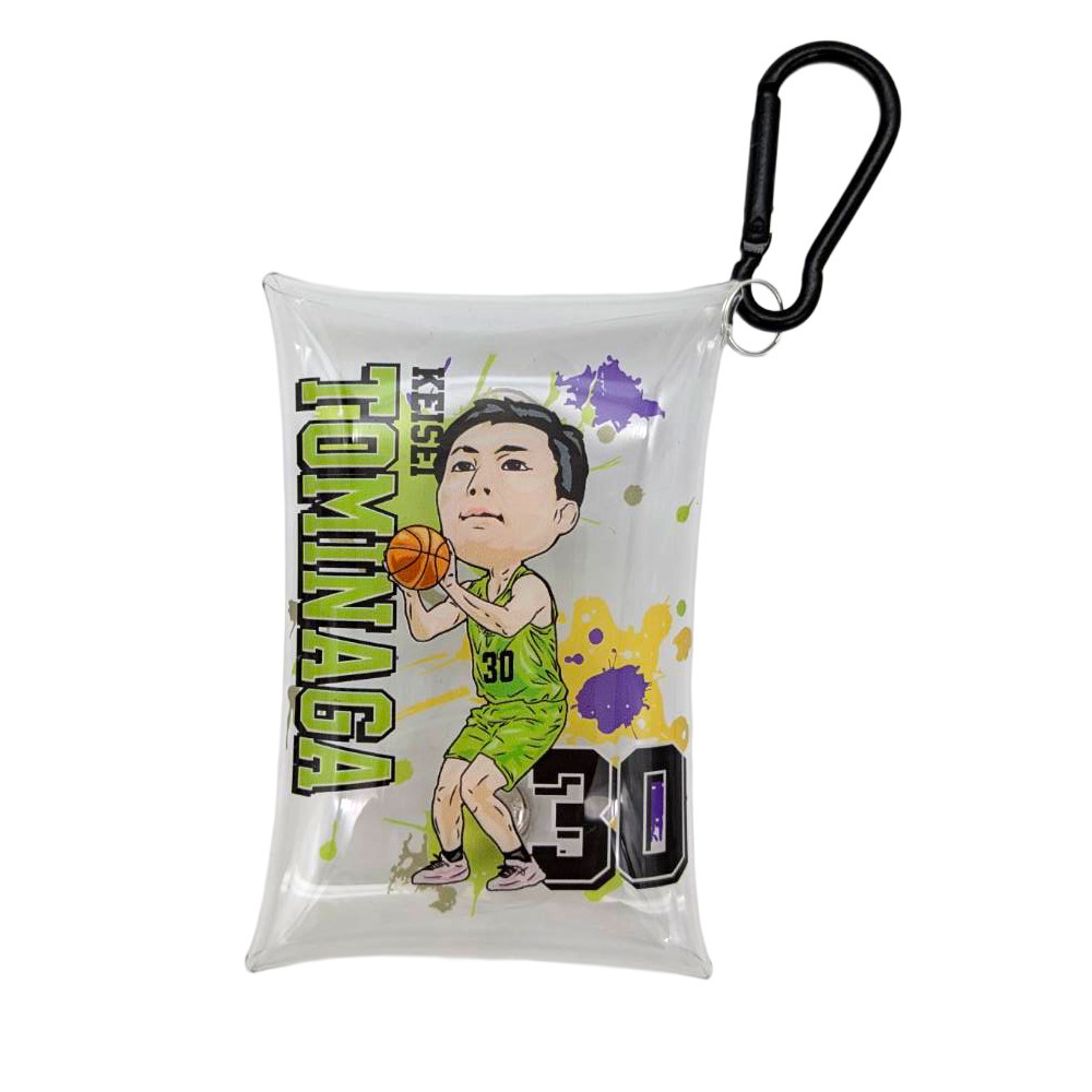 選手カートゥーンシリーズ　マルチクリアケース 詳細画像 30 TOMINAGA 1