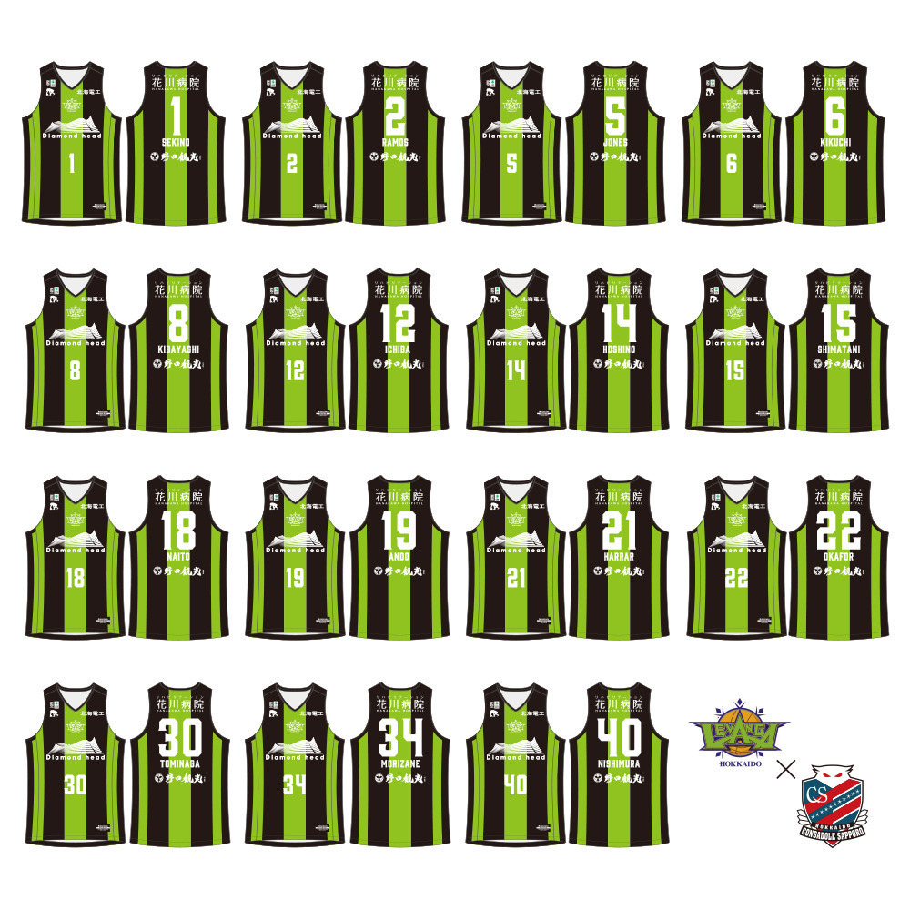 【オーダー商品】EGOZARU 北海道コンサドーレ札幌コラボ 2025-26 SEASON 2Daysオーセンティックユニフォーム 詳細画像 14 HOSHINO 2