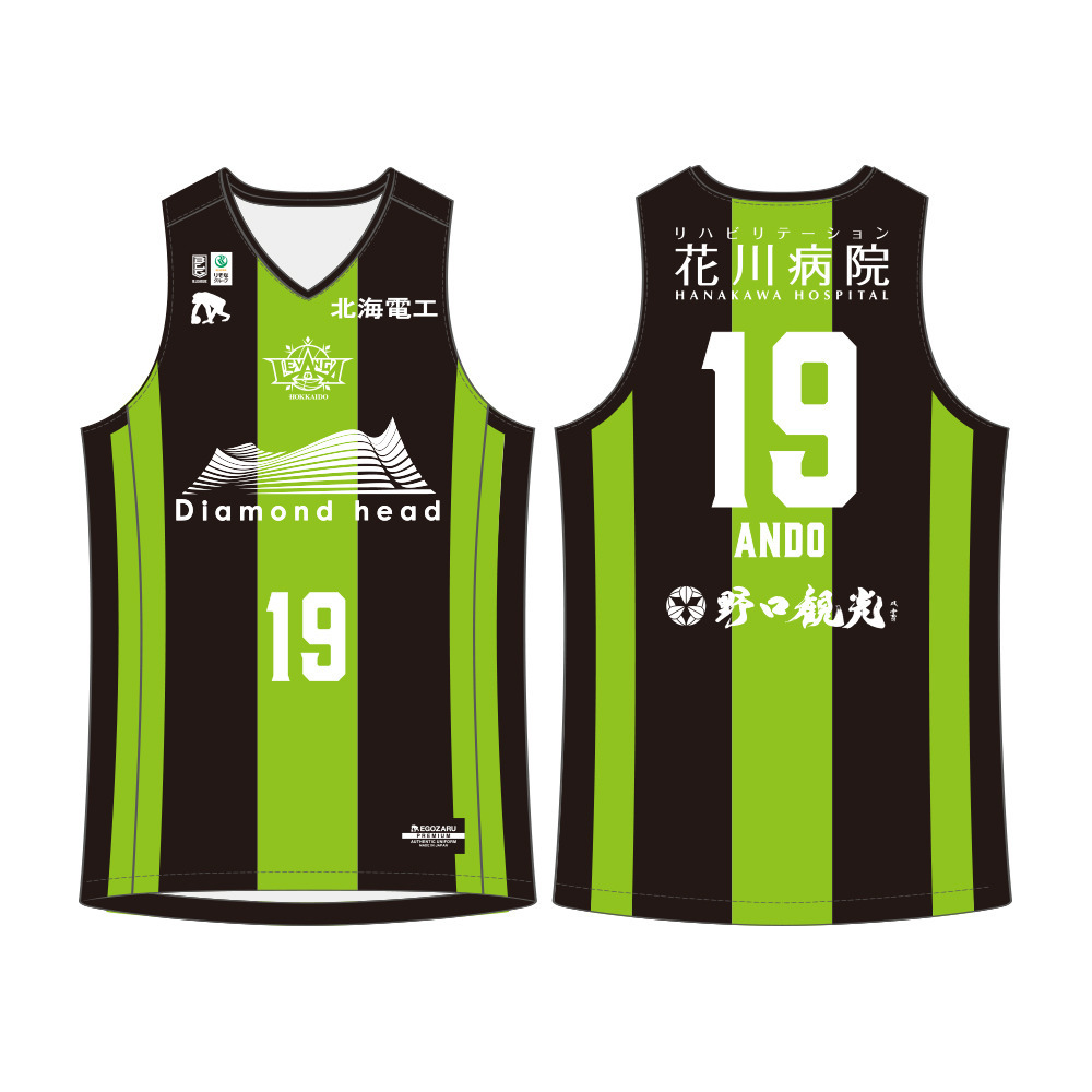 【オーダー商品】EGOZARU 北海道コンサドーレ札幌コラボ 2025-26 SEASON 2Daysオーセンティックユニフォーム 詳細画像 19 ANDO 1