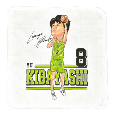 選手カートゥーンシリーズ　ハンドタオル