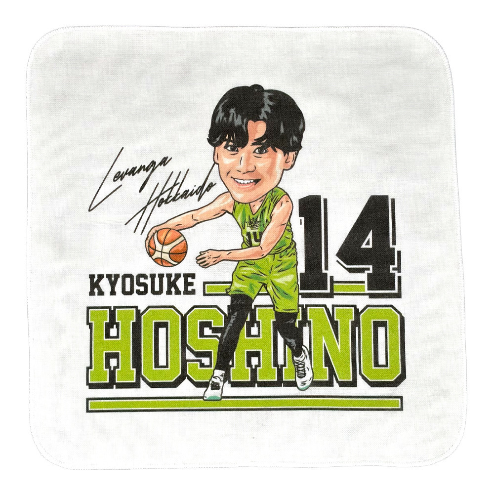 選手カートゥーンシリーズ　ハンドタオル 詳細画像 14 HOSHINO 1