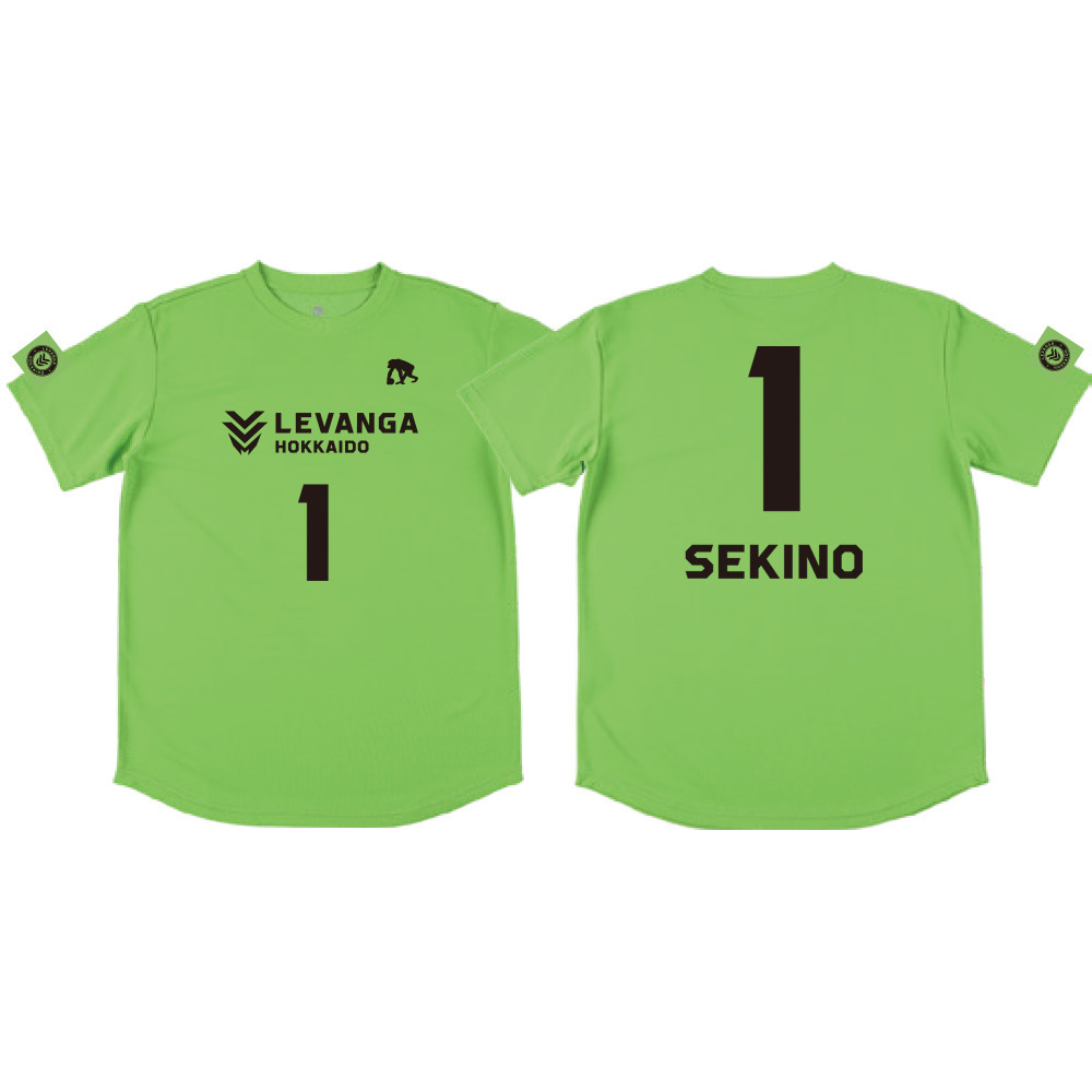 【開幕戦先行販売商品 9/25受取対象】2026-27 SEASON EGOZARU 選手ナンバーTシャツ 詳細画像 1 SEKINO 1