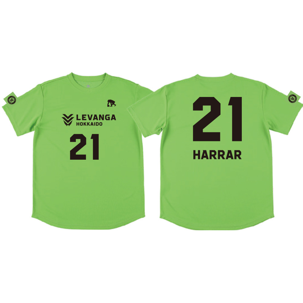 【開幕戦先行販売商品 9/25受取対象】2026-27 SEASON EGOZARU 選手ナンバーTシャツ 詳細画像 21 HARRAR 1
