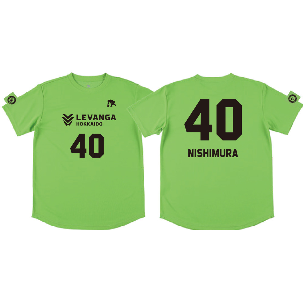 【開幕戦先行販売商品 9/25受取対象】2026-27 SEASON EGOZARU 選手ナンバーTシャツ 詳細画像 40 NISHIMURA 1