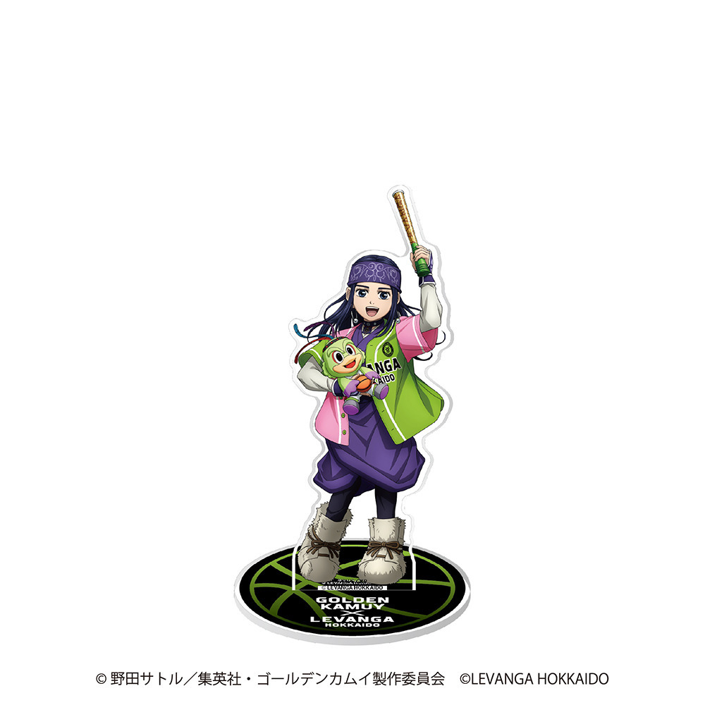 レバンガ北海道 x TVアニメ「ゴールデンカムイ」　アクリルスタンド 詳細画像 アシリパ 1