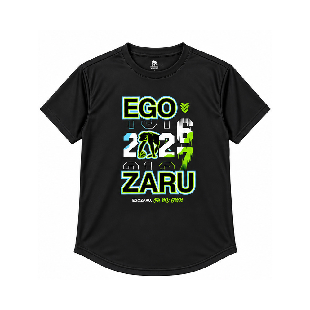 EGOZARU Tシャツ VUCA ブラック 詳細画像 ブラック 1