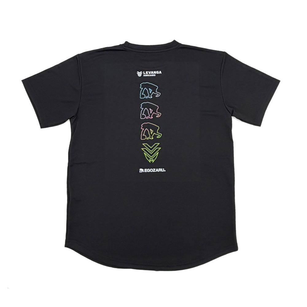 EGOZARU Tシャツ OUTLINE ブラック 詳細画像 ブラック 2