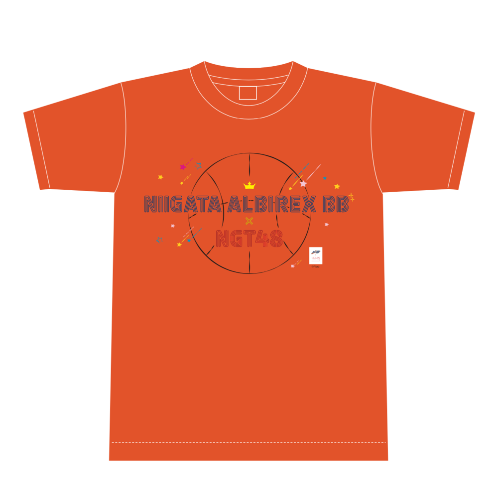 NGT48コラボTシャツ 詳細画像 オレンジ 1