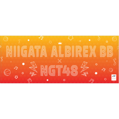 NGT48コラボフェイスタオル