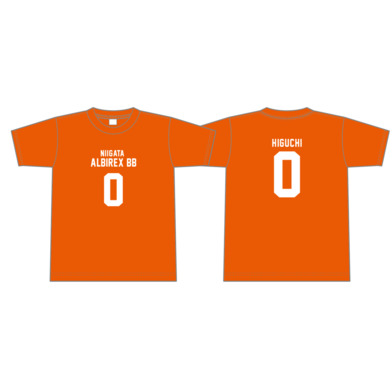 ナンバーTシャツ