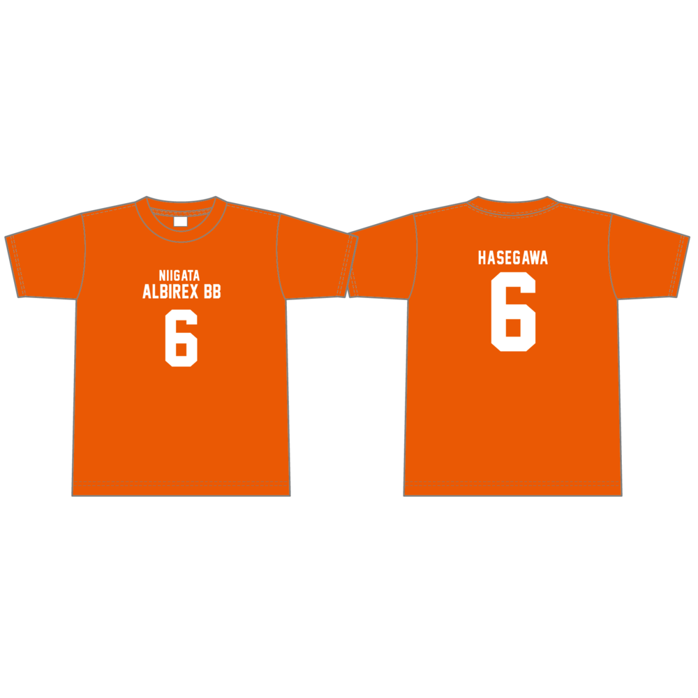 ナンバーTシャツ 詳細画像 #6 長谷川智伸 1