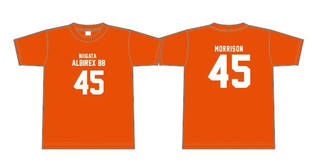 ナンバーTシャツ 詳細画像 #45 ドミニク・モリソン 1