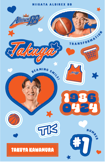 デコステッカー 詳細画像 #1 川村卓也 1