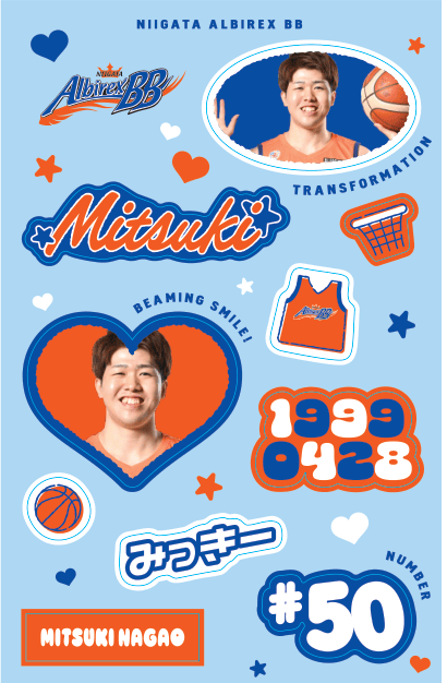 デコステッカー 詳細画像 #50 長尾光輝 1
