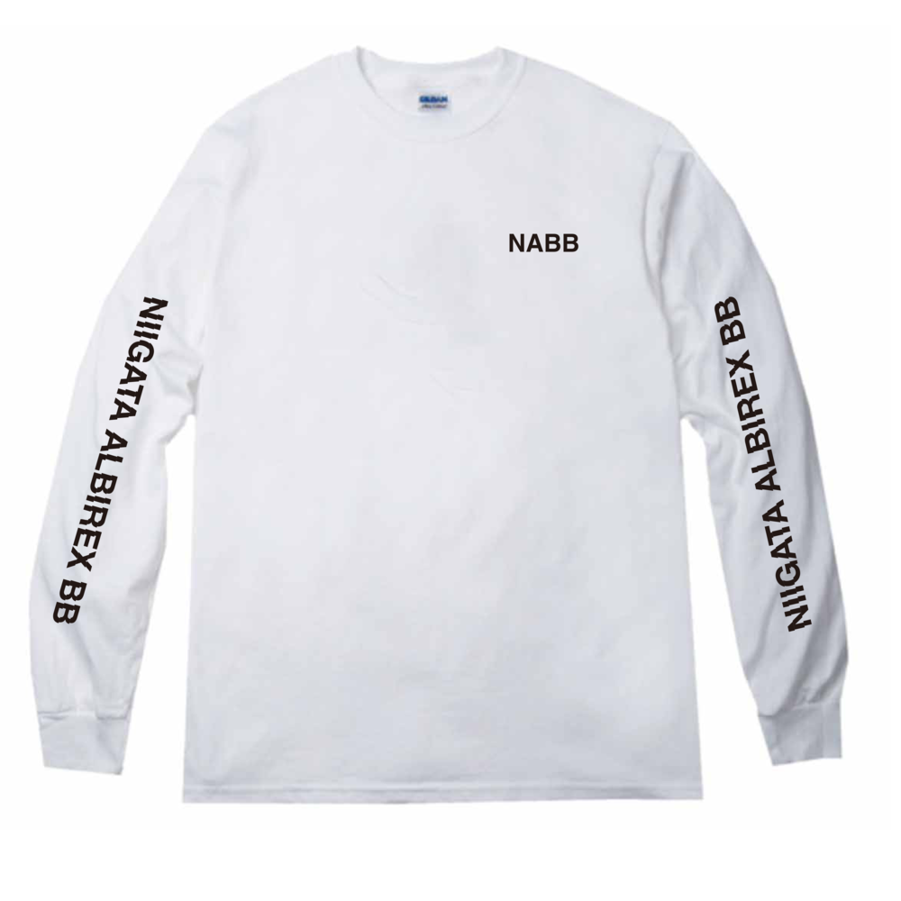ロングＴシャツ（NABB＆teamName） 詳細画像 ホワイト 1