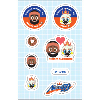 似顔絵デコステッカー