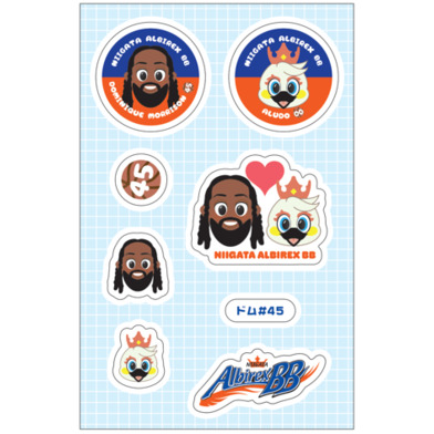 似顔絵デコステッカー