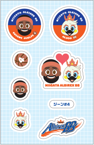 似顔絵デコステッカー 詳細画像 #4 ユージーン･フェルプス 1