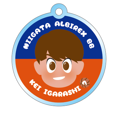 ベビー風似顔絵目印アクリルチャーム 詳細画像 #7 五十嵐 圭 1