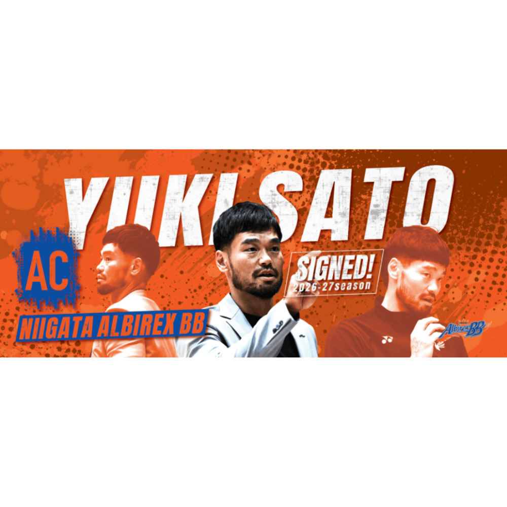 【受注販売】26-27season契約継続記念フェイスタオル 詳細画像 佐藤優樹AC 1