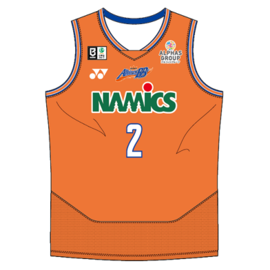 【受注販売】2026-27オーセンティックユニフォーム 詳細画像 #2 星野曹樹（HOME） 1