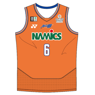 【受注販売】2026-27オーセンティックユニフォーム 詳細画像 #6 長谷川智伸（HOME） 1