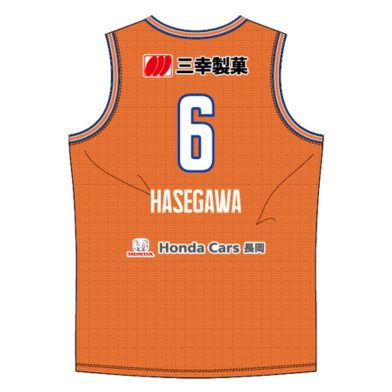 【受注販売】2026-27オーセンティックユニフォーム 詳細画像 #6 長谷川智伸（HOME） 2