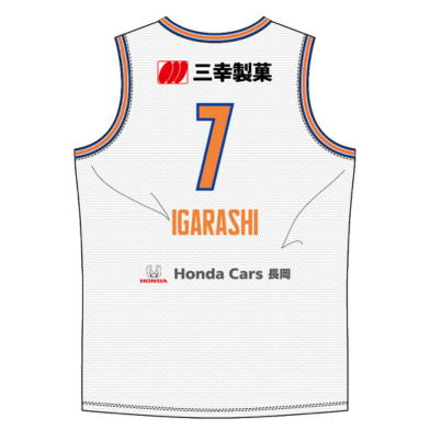 【受注販売】2026-27オーセンティックユニフォーム 詳細画像 #7 五十嵐 圭（AWAY） 2