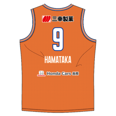 【受注販売】2026-27オーセンティックユニフォーム 詳細画像 #9 濵高康明（HOME） 2
