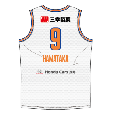【受注販売】2026-27オーセンティックユニフォーム 詳細画像 #9 濵高康明（AWAY） 2