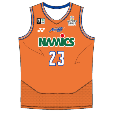 【受注販売】2026-27オーセンティックユニフォーム 詳細画像 #23 ジャンピエール・ムトンボ（HOME） 1