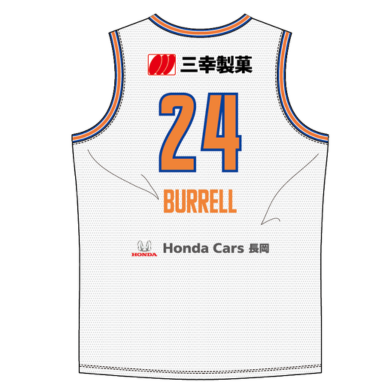 【受注販売】2026-27オーセンティックユニフォーム 詳細画像 #24 ジャスティン・バーレル（AWAY） 2