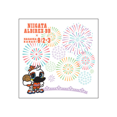 長岡花火コラボハンドタオル