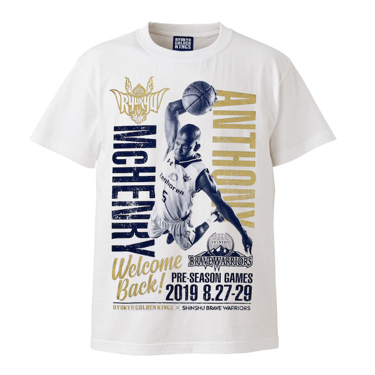 プレシーズンvs信州 McHENRYグッズ販売!