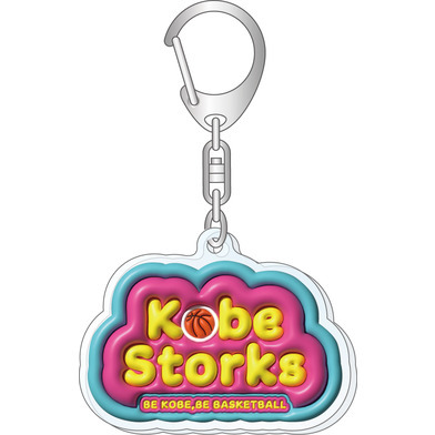 神戸ストークス ロゴアクリルキーホルダー（ぷにぷに）