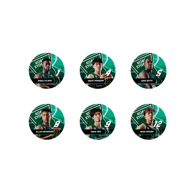 ガチャガチャ/プレーヤーズ缶バッジ（5個セット）