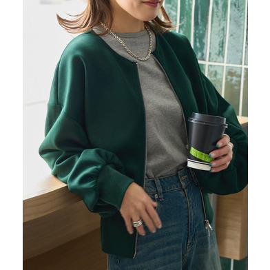 神戸レタスコラボ／ウエストリブダブルジップダイバーブルゾン