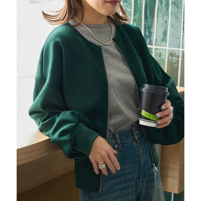 神戸レタスコラボ／ウエストリブダブルジップダイバーブルゾン