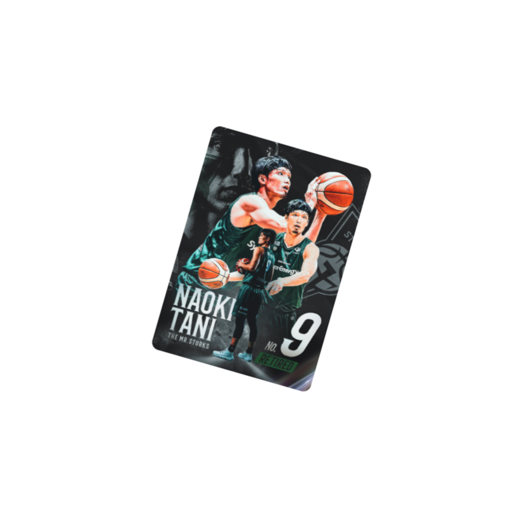 【受注生産】谷直樹選手引退記念プラスチックカード 詳細画像 1カラー 1