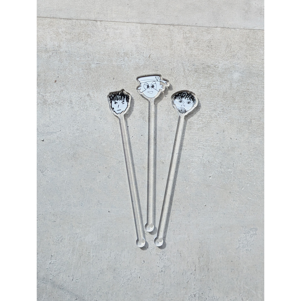 似顔絵マドラー 詳細画像 1カラー 1