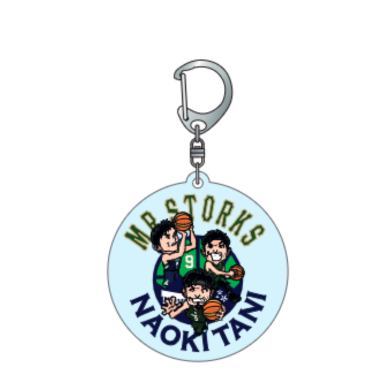 谷選手引退グッズ　＜イラスト＞キーホルダー