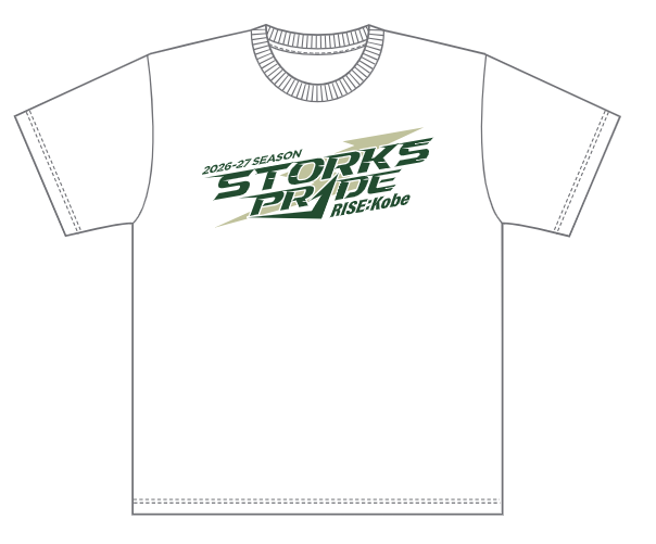 2026ｰ27スローガンTシャツ 詳細画像 白 1