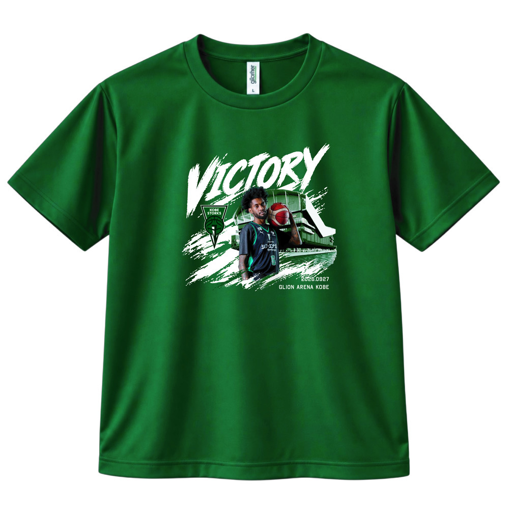 9月27日：VS 大阪エヴェッサ】勝利記念！ビクトリー キッズTシャツ［#6