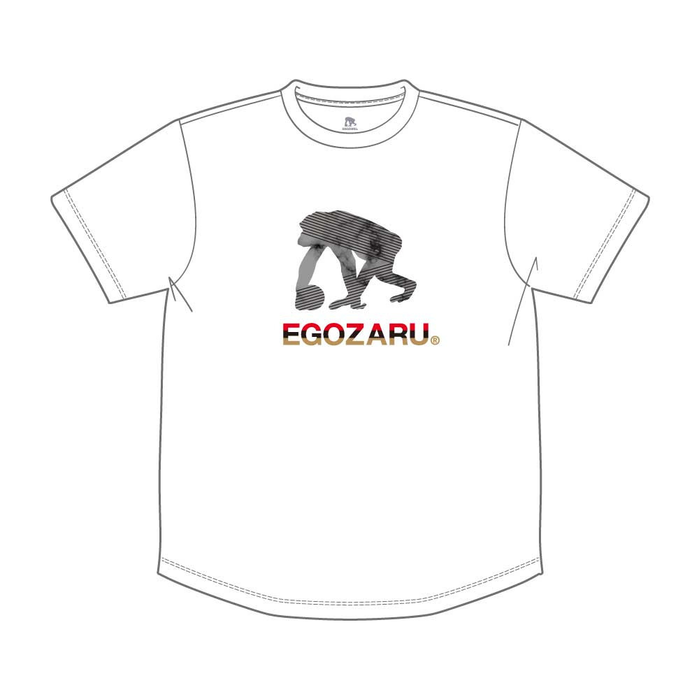 EGOZARU　コラボTシャツ 詳細画像 ホワイト 1