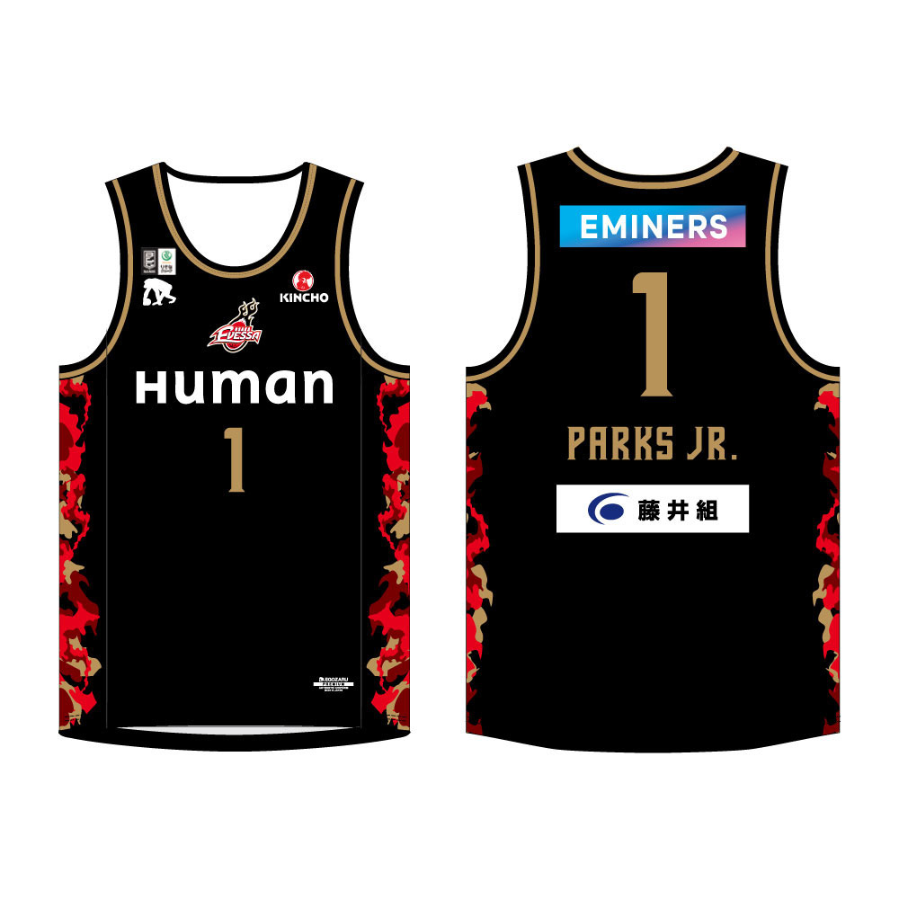 【受注生産】2025-26 オーセンティックユニフォーム　HOME 詳細画像 01レイ・パークスジュニア 1